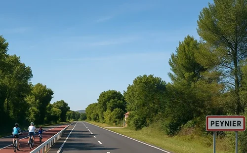 Jérôme Modesti - Elections municipales Peynier 2026 - Des pistes cyclables sécurisées pour relier le village, la D6 et les Michels